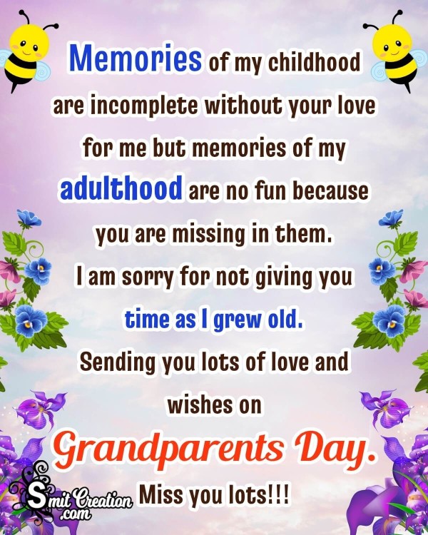 happy grandparents day messages