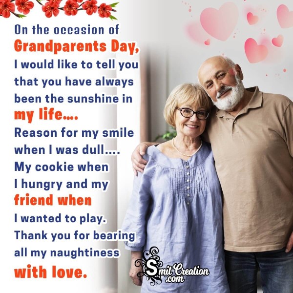 Grandparents day Wishes, Messages Images - SmitCreation.com
