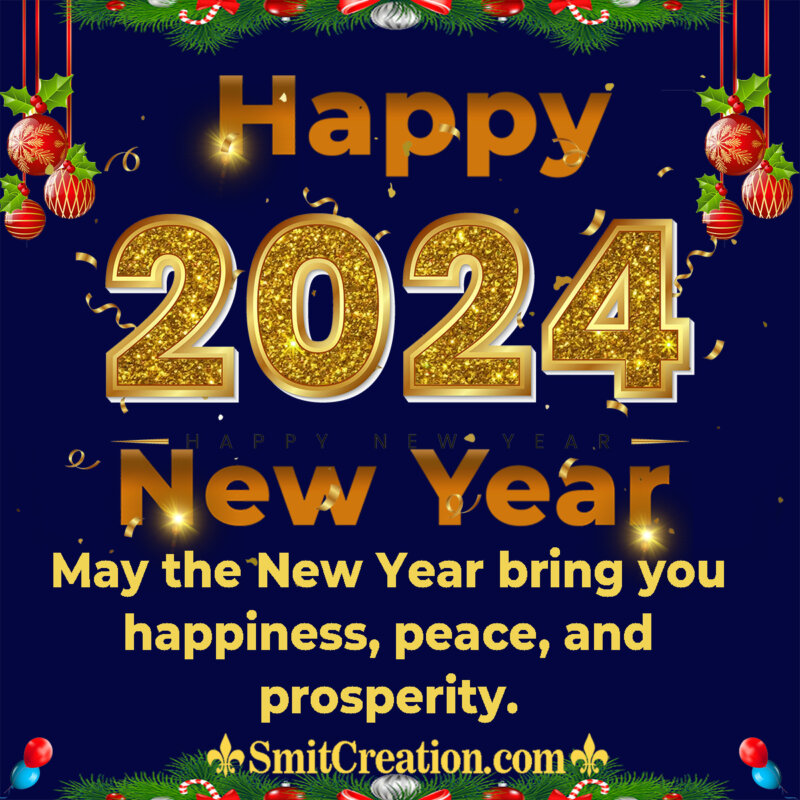 Happy 2024 New Year Images - SmitCreation.com