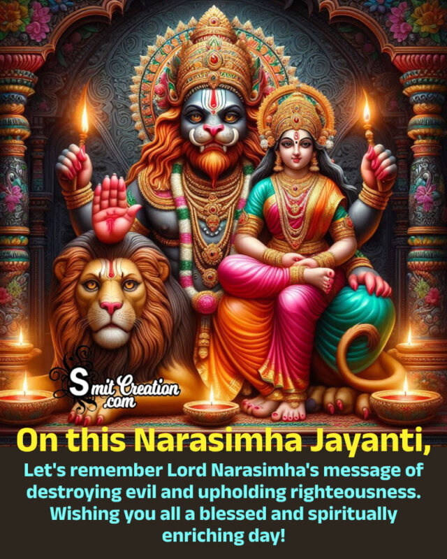 Happy Narasimha Jayanti Status Picture