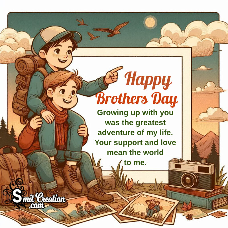 Wonderful Happy Brothers Day Message Picture