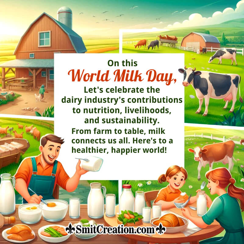 World Milk Day Fb Status Picture