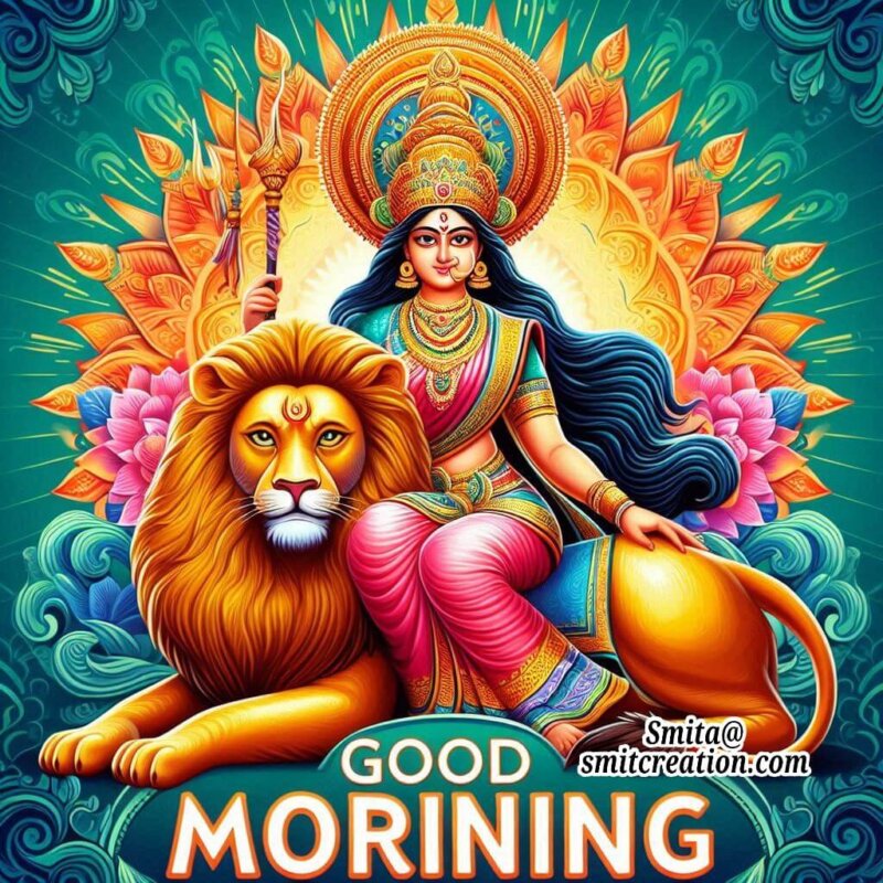 Beautiful Good Morning Devi Maa Wish Photo