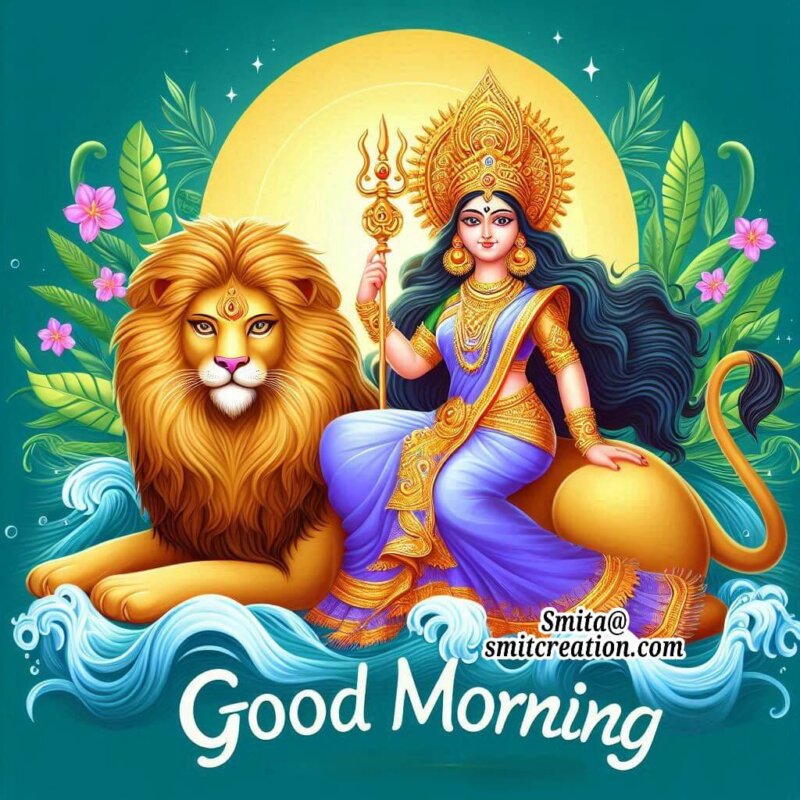 Good Morning Devi Maa Blessing Image