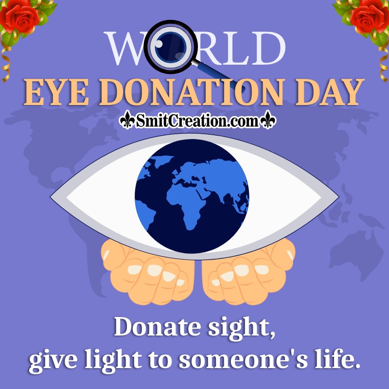 World Eye Donation Day Slogan