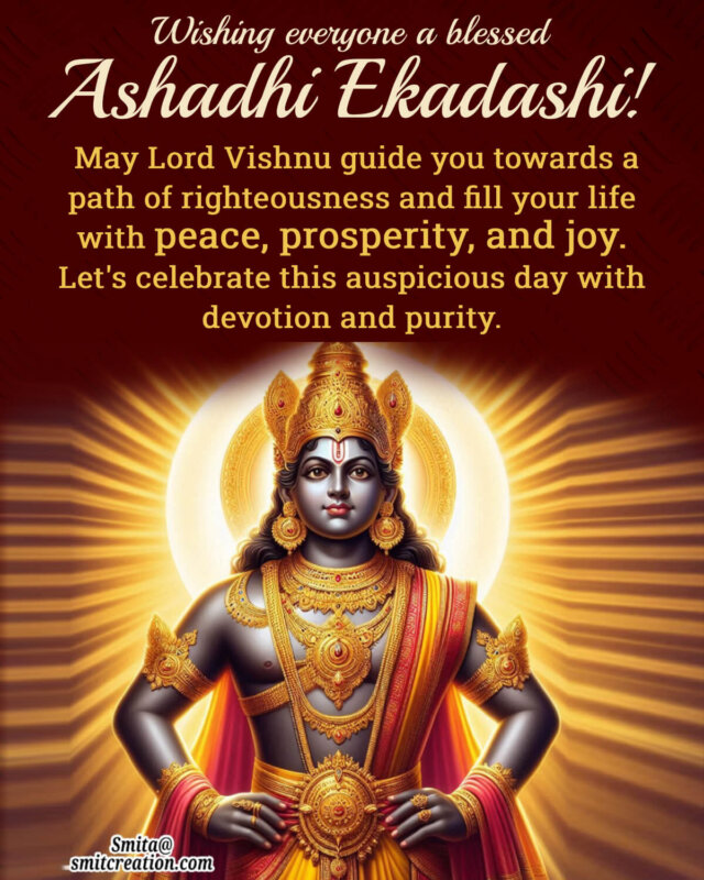 Ashadhi Ekadashi Wishing Best Image