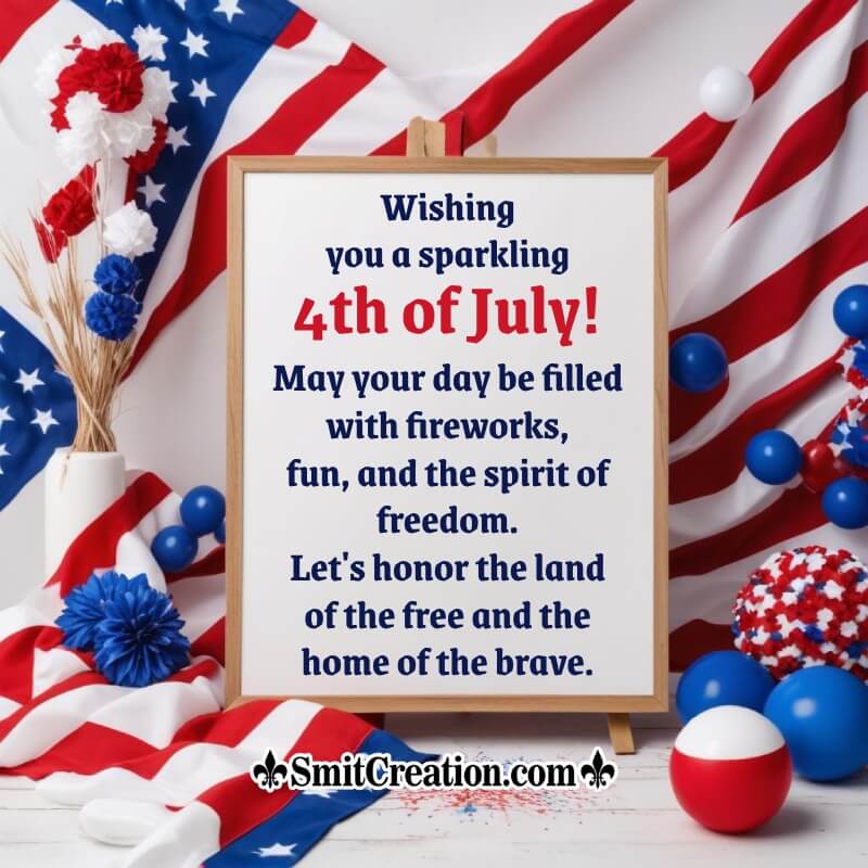 Happy 4th July Day Wishing Picture For Fb