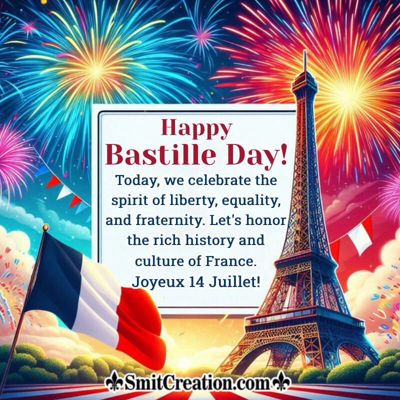 Happy Bastille Day Best Message Picture