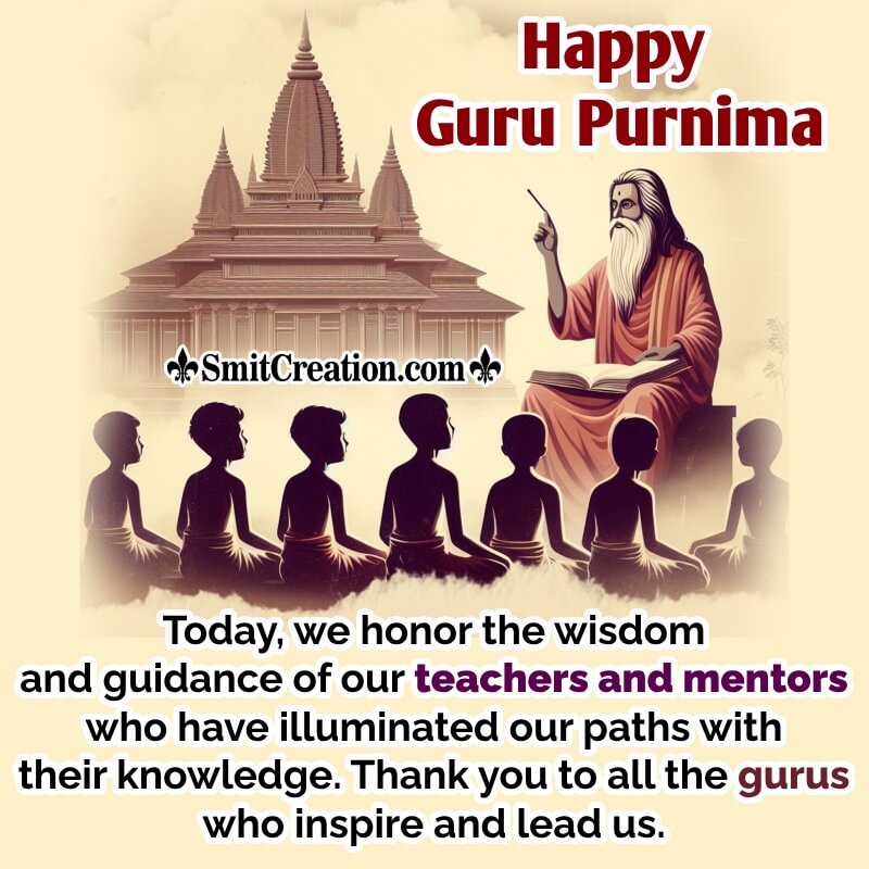 Happy Guru Purnima Best Message Photo