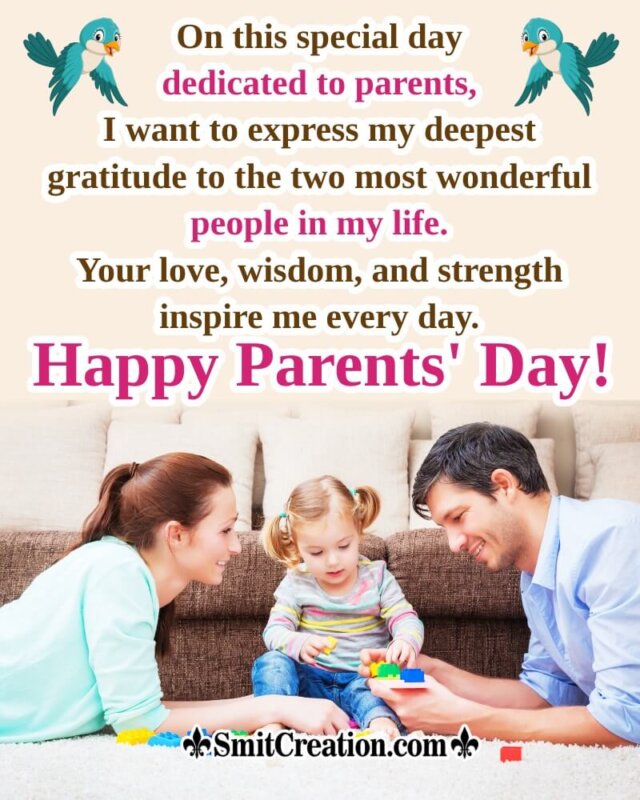 Happy Parents’ Day Best Message Picture