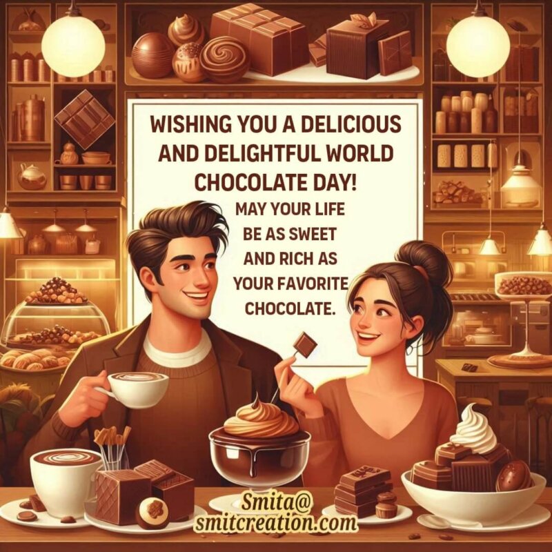 World Chocolate Day Wonderful Wishing Image