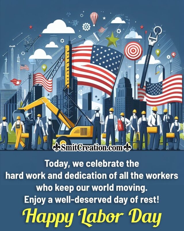 Happy Labor Day Greeting Picture