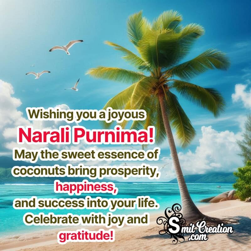 Happy Narali Purnima Wishing Picture