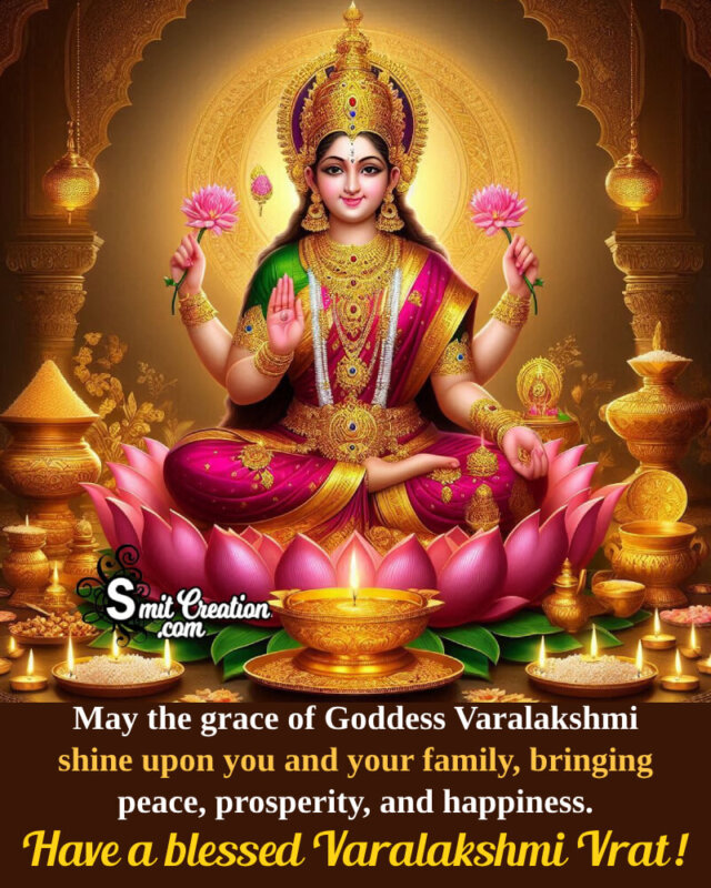 Happy Varalakshmi Vrat Fb Status Image