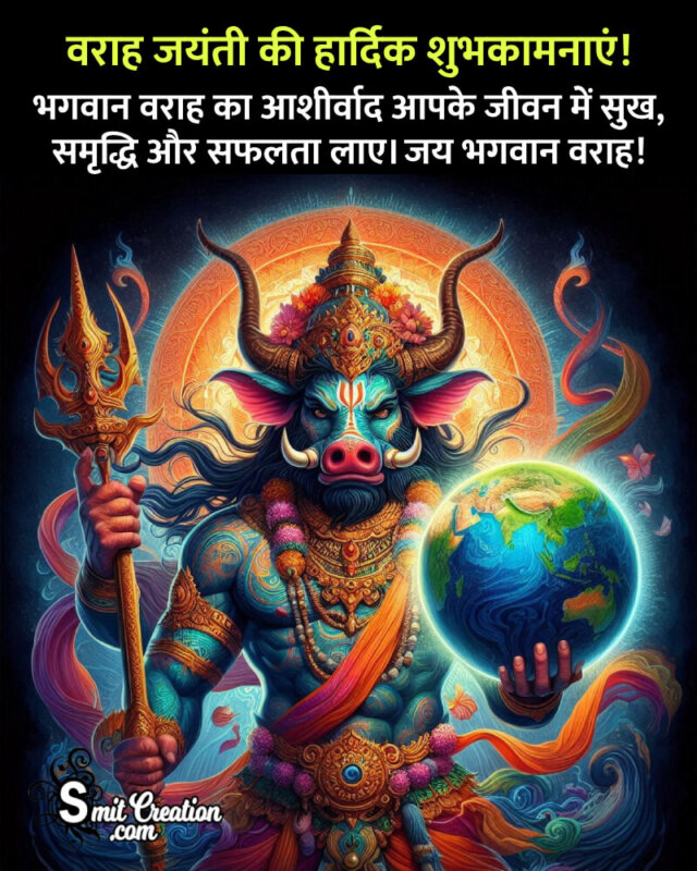 Blessed Varaha Jayanti Message Pic