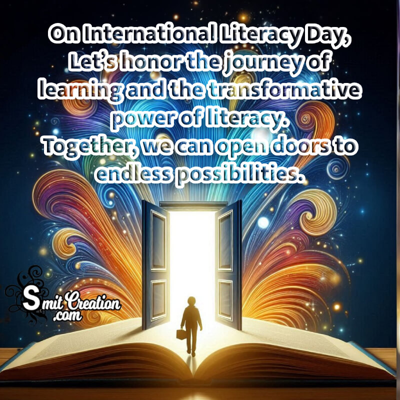 Happy International Literacy Day Fb Status Pic