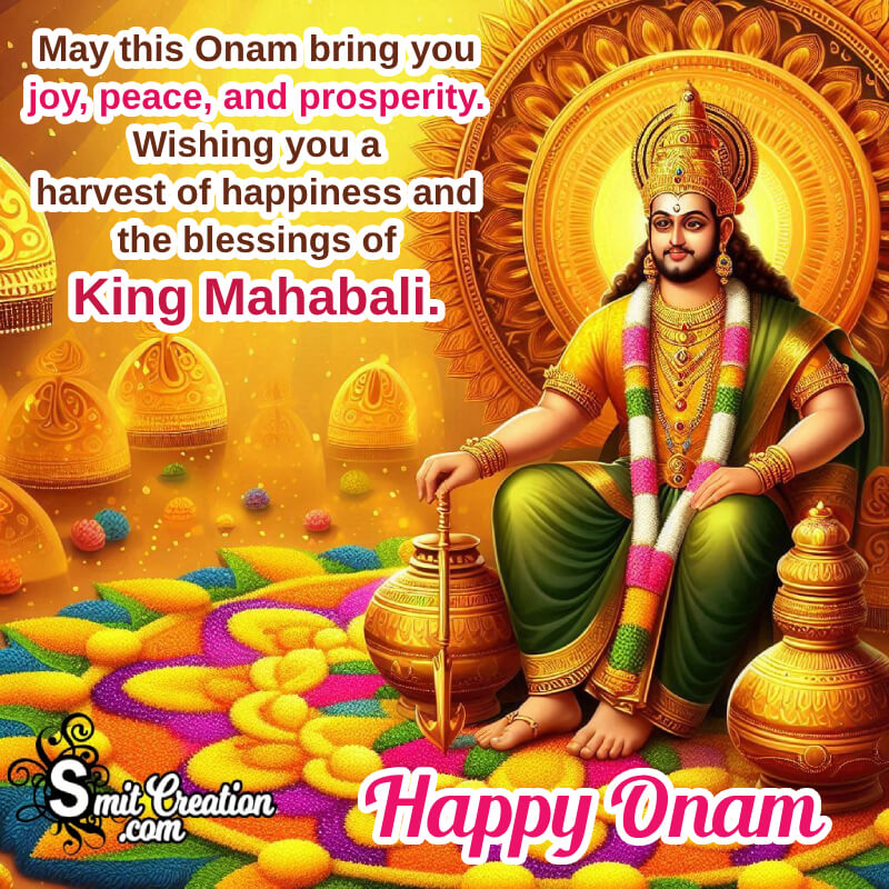 Happy Onam Best Wish Image