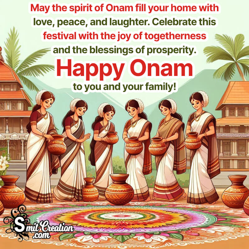 Happy Onam Greeting Picture