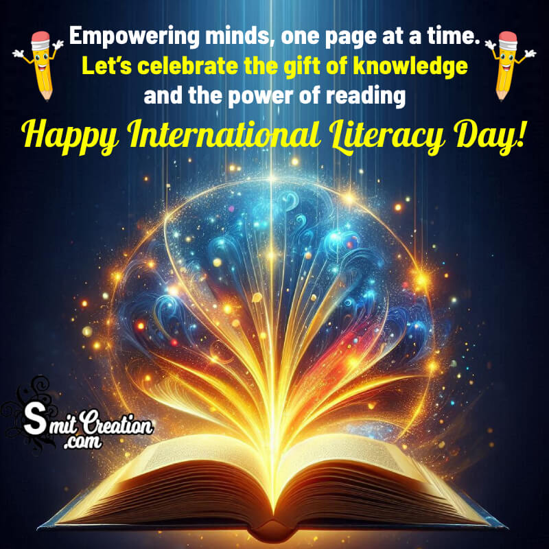 International Literacy Day Greeting Image