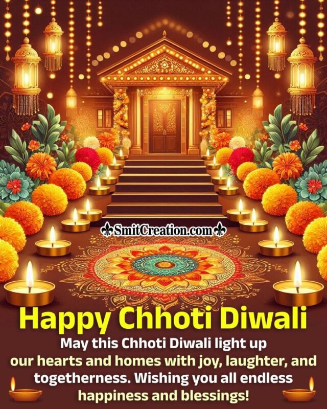 Chhoti Diwali Best Message Image