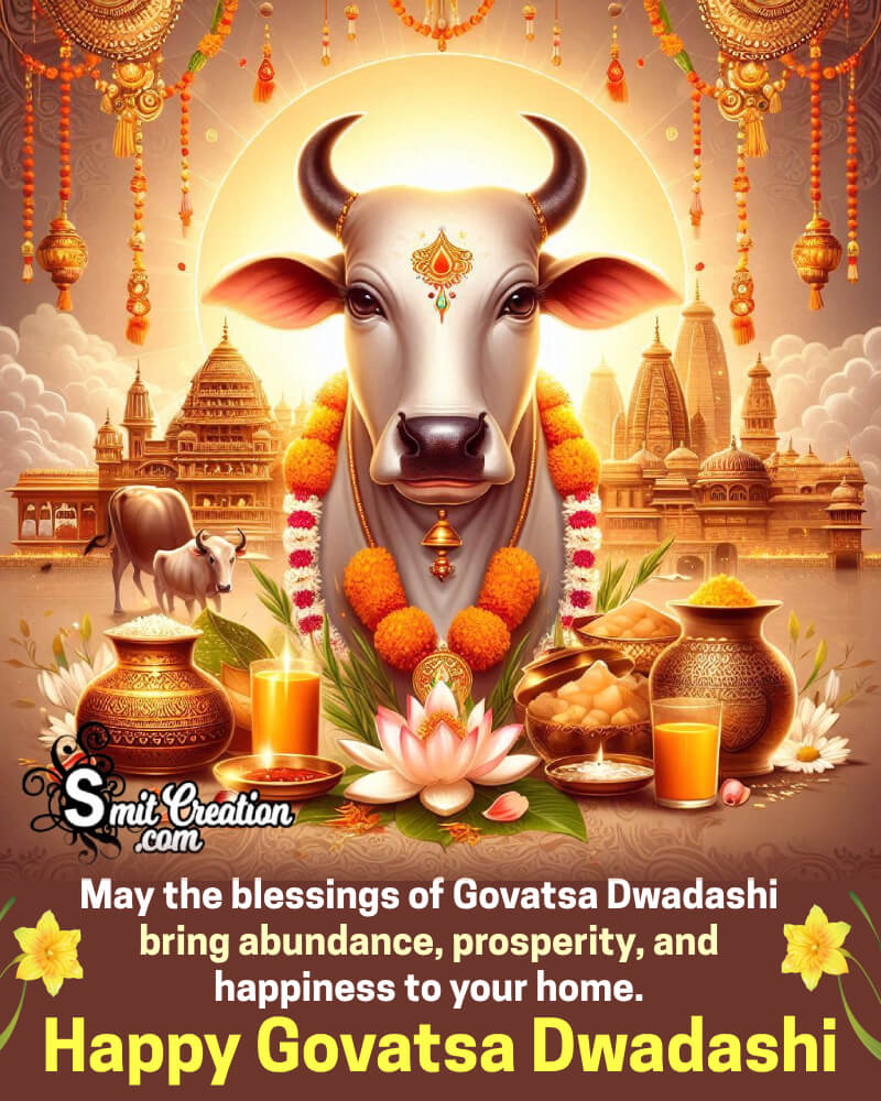 Happy Govatsa Dwadashi Best Wish Picture