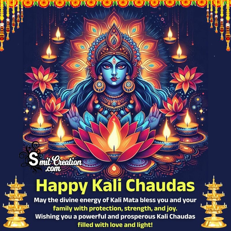 Happy Kali Chaudas Best Message Image