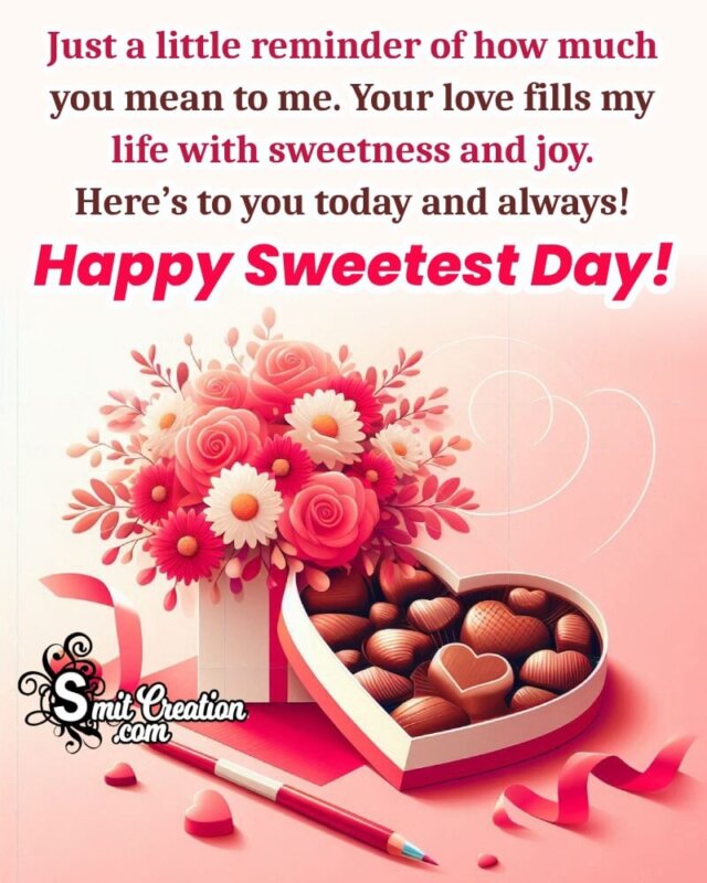 Happy Sweetest Day Best Message Photo