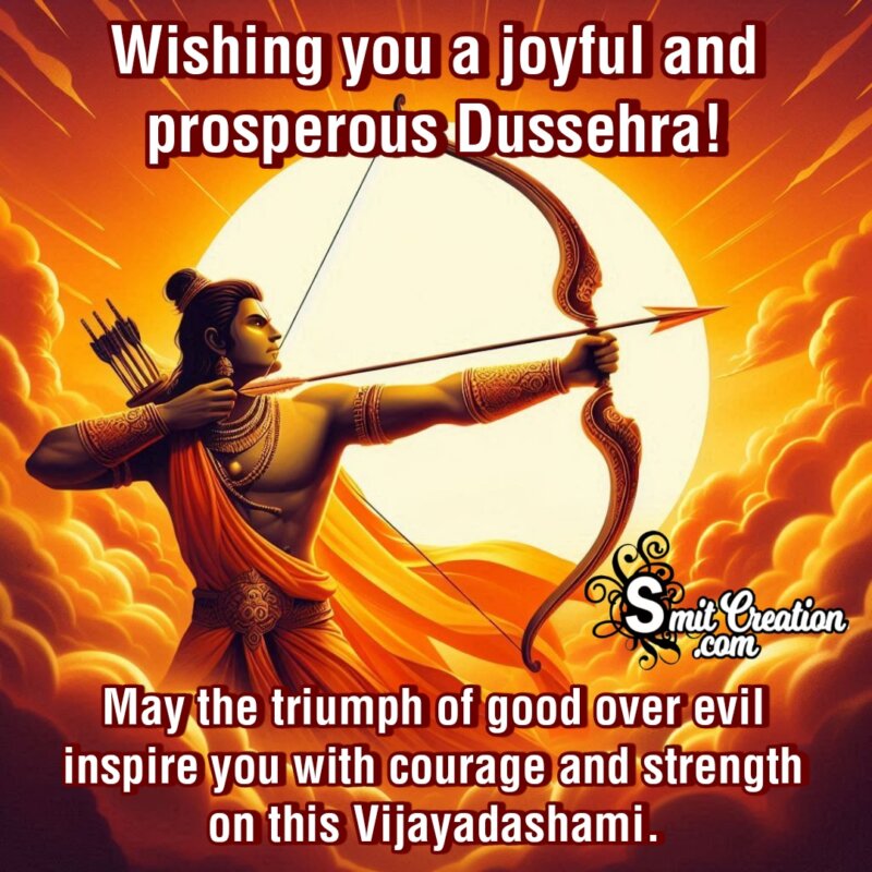 Joyful Vijayadashami Wish Image