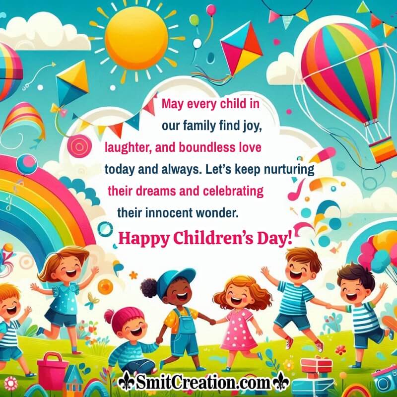 Happy Children’s Day Best Wish Image