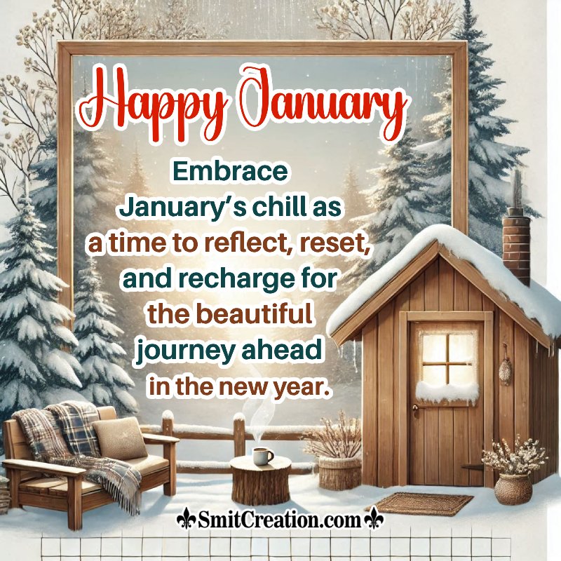 Happy January Best Message Picture