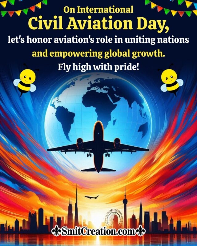 International Civil Aviation Day Lovely Picture