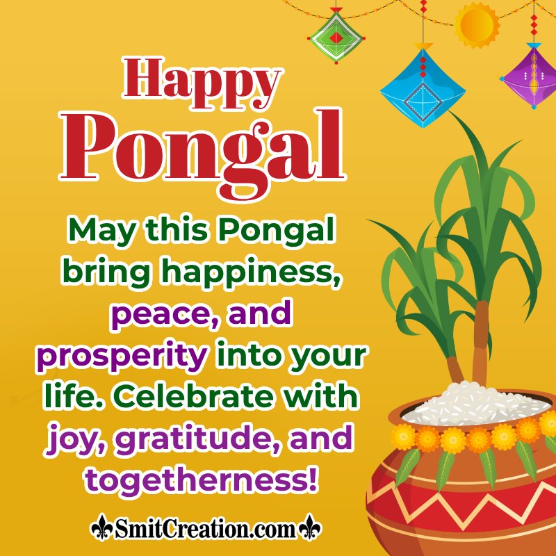 Pongal Wonderful Message Pic